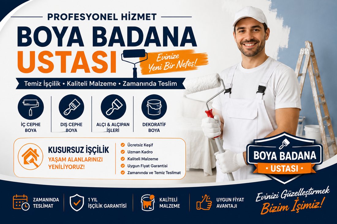 Nergiz boya badana ustası – profesyonel boyacı